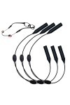 KARELLS Cordon Lunettes, Cordon Lunettes Femme, Cordon lunettes homme, 3 Pièces De Retenue De Lunettes Réglables, Cordons de 