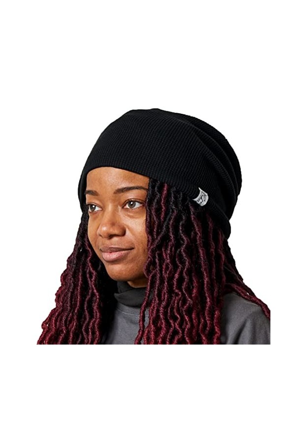 Bonnet Chimio Femme Chapeau Homme - Bonnet Reversible Tricot 100% Coton Naturel Doux 2 Styles Grosse Tete Ete Hiver Mode Coré