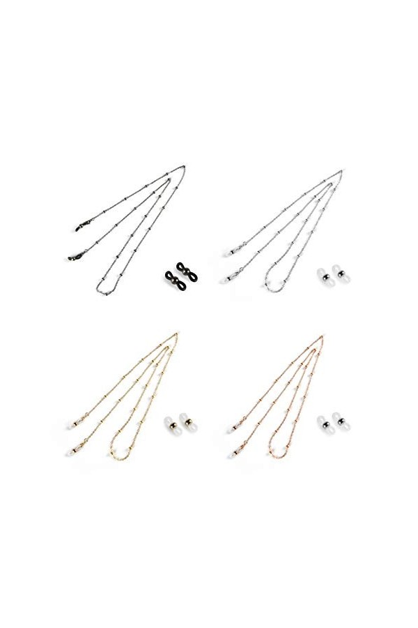 Eli-time Beaded Eyewear Chain Fit Lunettes de soleil/lunettes de soleil/lunettes de lecture/sangle et lunettes support pour f