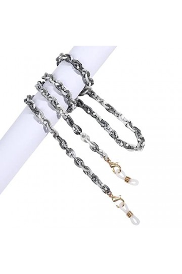 Sharplace Lanière de pour femmes hommes Porte-perles colorées Chaînes de Collier de serrage de Sangle avec pinces Laisse de l