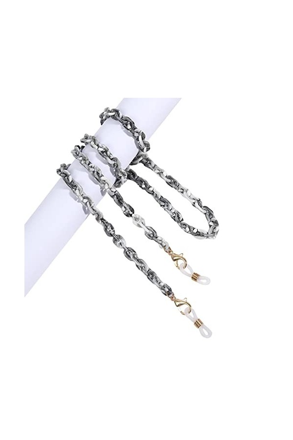 Sharplace Lanière de pour femmes hommes Porte-perles colorées Chaînes de Collier de serrage de Sangle avec pinces Laisse de l