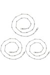 Chaîne de lunettes, chaîne de masque, chaîne de masque, monture de ceinture de lunettes, corde de lunettes de lecture, collie
