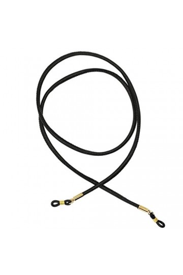 Sharplace Cordon à Lunettes en Cuir PU Collier Chaîne à Lunettes Anti-dérapant Corde à Lunettes de Soleil/Lunettes de Lecture