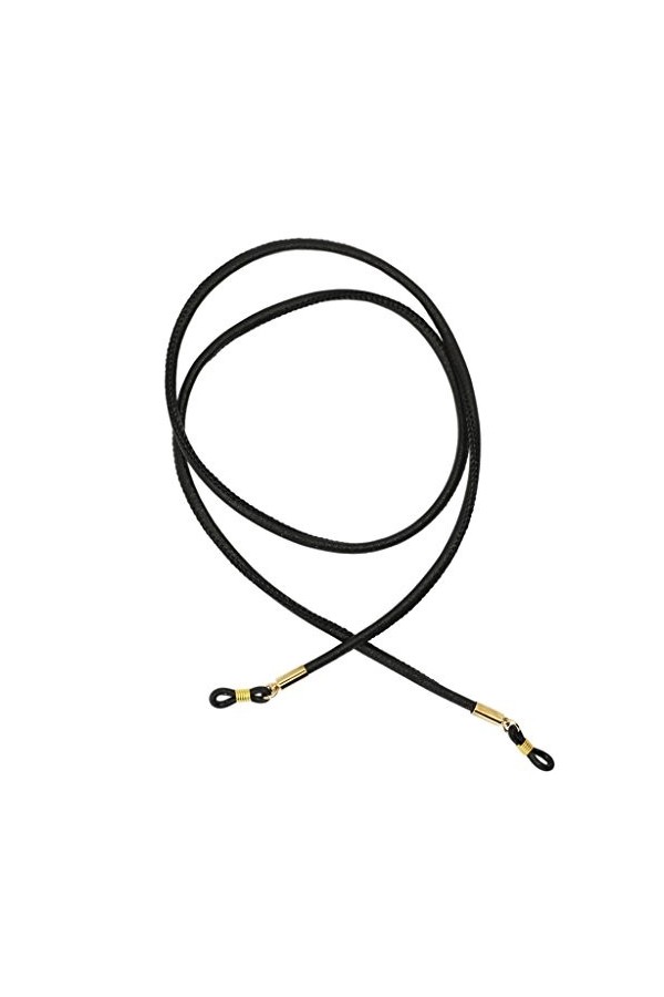 Sharplace Cordon à Lunettes en Cuir PU Collier Chaîne à Lunettes Anti-dérapant Corde à Lunettes de Soleil/Lunettes de Lecture