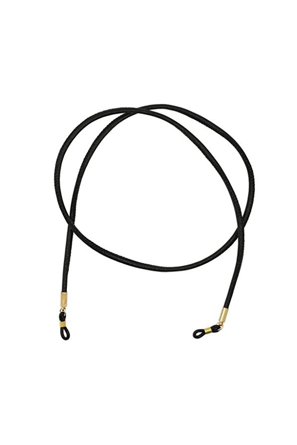 Sharplace Cordon à Lunettes en Cuir PU Collier Chaîne à Lunettes Anti-dérapant Corde à Lunettes de Soleil/Lunettes de Lecture
