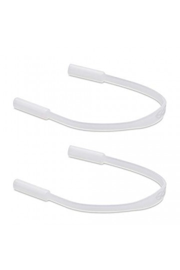 kwmobile Sangle de lunettes - Lot de 2x sangle pour lunettes en silicone antidérapant - Cordon lunettes anti-glisse 17 cm - t