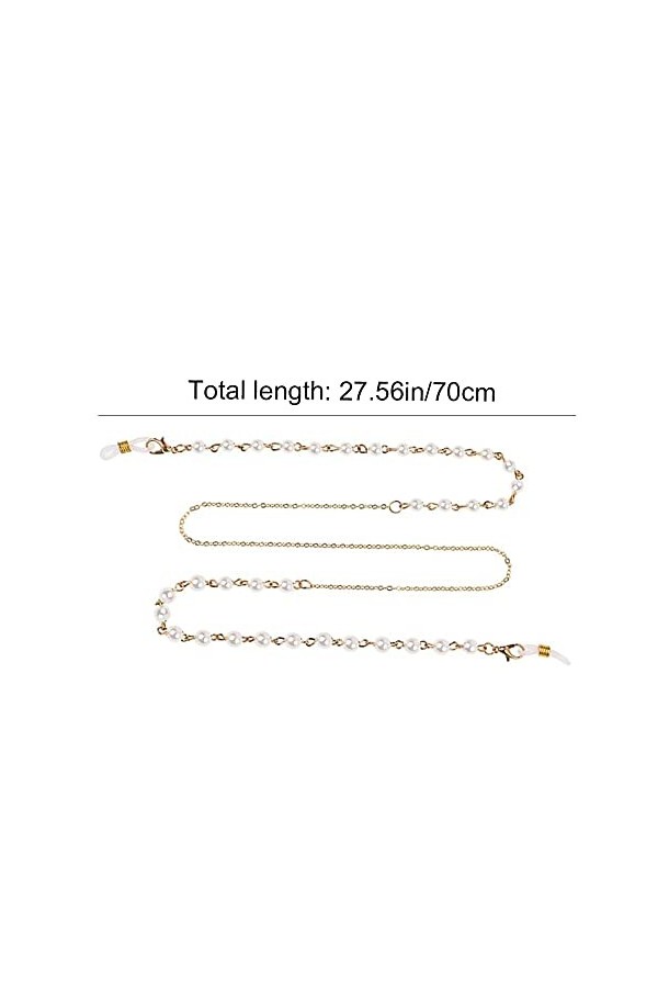 Chaîne de lunettes de soleil multifonction avec sangles de cou en silicone pour homme et femme