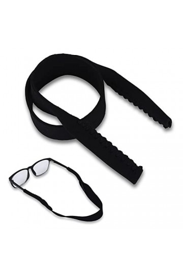 Zerone Lot de 5 sangles élastiques pour lunettes de sport