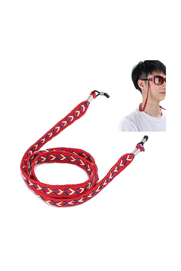 INSTITIZER Chaîne De Lunettes Tricotée Exquise, élégante, Portable, Lanière De Lunettes De Soleil, Accessoire De Mode, Chaîne