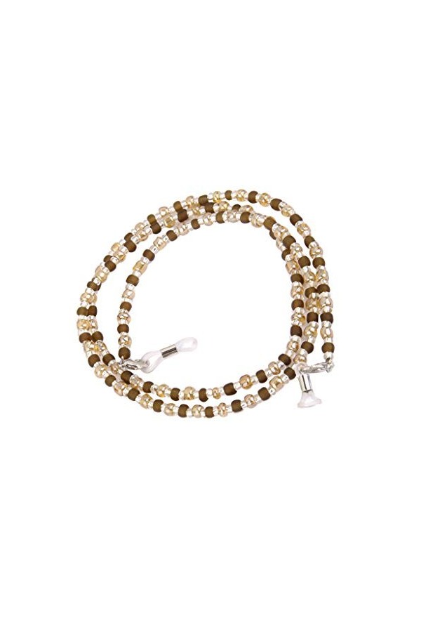 Porte-lunettes décoratif pour femme - Marron - Taille unique