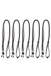 MagiDeal 5pcs Cordons à Lunettes en Velours Réglable Collier Corde à Lunettes de Soleil de Lecture - Support Lunettes Antidér