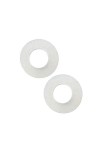 Oshhni Lot de 2 poignées doreille en silicone pour lunettes, crochet doreille pour lunettes confortables, protège-jambes po