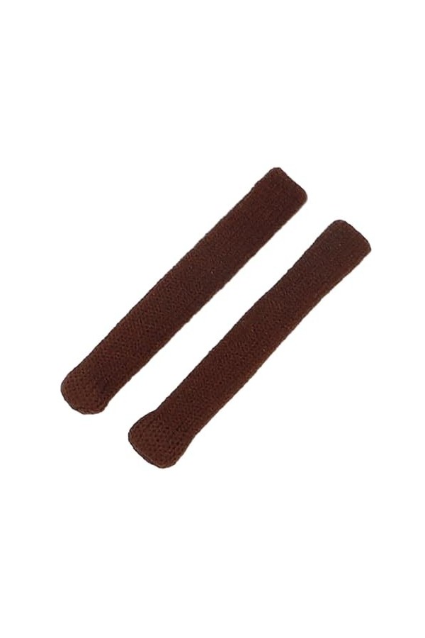 Coussinets doreille pour lunettes, poignée doreille en silicone pour lunettes, manchons de branches de lunettes tricotés, m