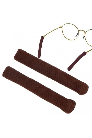 Coussins de lunettes pour oreilles | Coussinets en tricot pour branches de lunettes – Coussinets antidérapants pour bras de l
