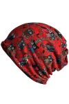 Kangqifen - Bonnet - Femme taille unique - Rouge - Taille Unique