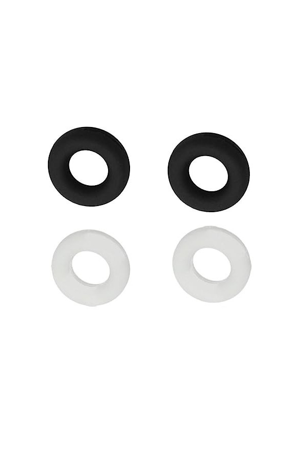 OSALADI 10 Paires Lunettes Anti-dérapantes Rondes Doreille En Silicone Embouts De Branches De Lunettes Porte-lunettes Antidé