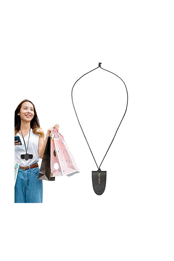 Zceplem Sangle pour soleil - Avec fermeture magnétique - Réglable - En cuir synthétique ciré - Pour un usage quotidien ou en 