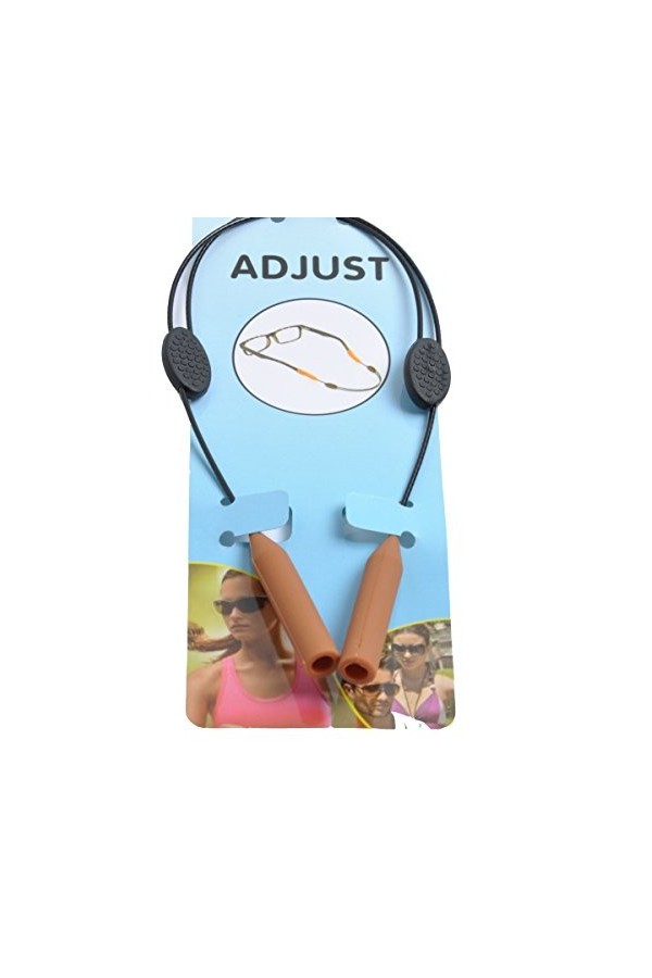 DeDing - Cordon à lunettes - Femme - marron - Taille unique