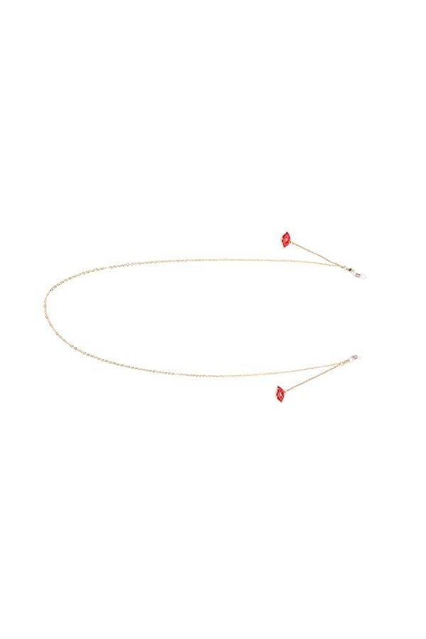 Chaîne de lunettes de soleil, lanière de lunettes Belle décoration Facilement fixe Durable pour les femmes pour les lunettes 