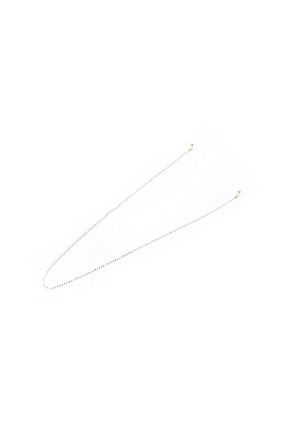 Shanrya Chaîne de lunettes, collier décoratif avec bracelet de lunettes pour extérieur