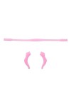 Housoutil Cordons Pour Coffrets Costume Rose Porte-Lunettes Sangle De Lunettes Porte-Lunettes Cadre De Lunettes Étui En Silic