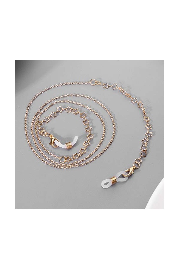 Corde de lunettes, cordon de lunettes, corde de sangle antidérapante pour petite amie amis fille femmes