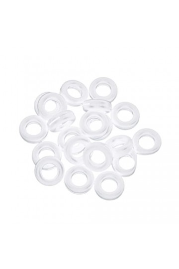 Cabilock 10 Paires Porte-Verre Anneau Accessoires Porte-Lunettes De Soleil Manchons De Tempe De Lunettes Retenue En Silicone 