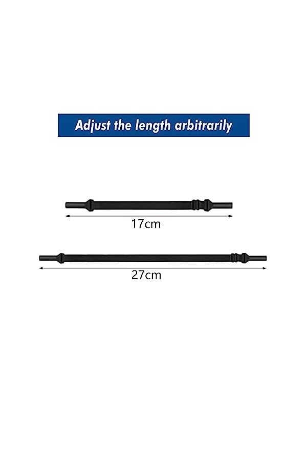 Lot de 6 cordons de lunettes réglables - Avec bonne absorption de la transpiration - Antidérapants - Pour homme et femme, Noi