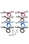 8 Pièces Cordons à Lunettes,Cordon sport pour Lunettes,etenue de Lunettes Réglables Cordon Sport,Porte-Lunettes en Toute sécu