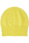 s.Oliver Sales GmbH & Co. KG / s.Oliver Bonnet tricoté en Laine mélangée pour Femme, Jaune, Taille Unique