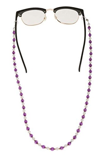 Lot de 2 chaînes à lunettes pour femme