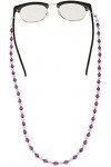 Lot de 2 chaînes à lunettes pour femme