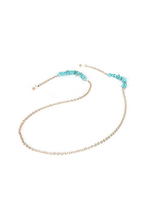 chengong Chaîne de Lunettes, Corde de Lunettes, Corde de Sangle antidérapante dalliage à la Mode pour Les Femmes de Fille