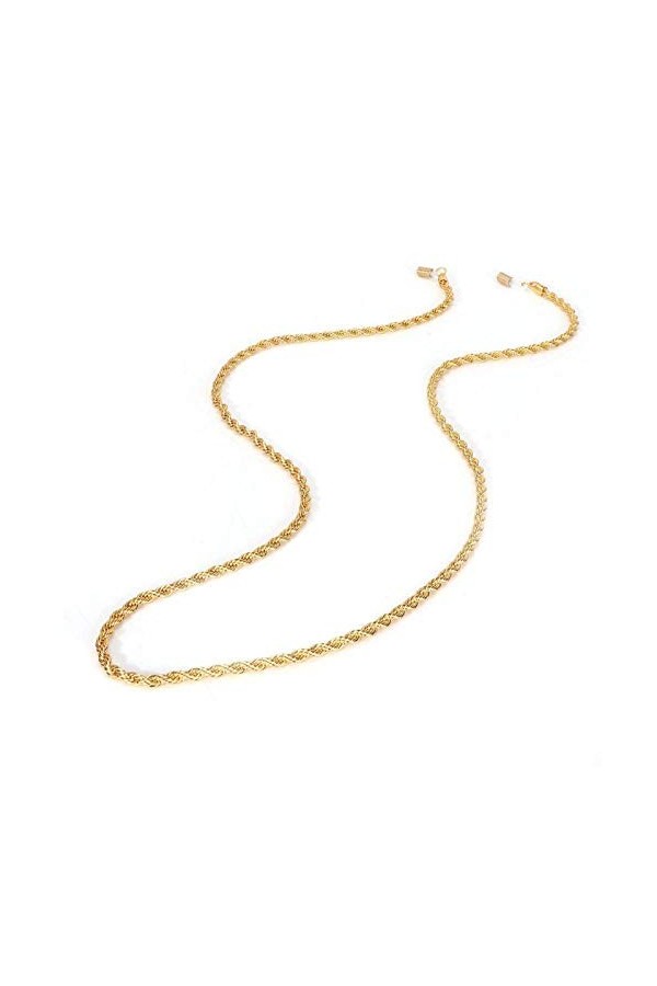 Dauerhaft Chaîne de Lunettes de Soleil antidérapante Shinning 32 g adaptée aux Hommes et aux Femmes