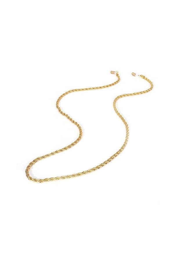 Eulbevoli Porte-Lunettes, chaîne de Lunettes de Style et de Motif à la Mode Durable et Robuste à Utiliser pour Un Usage Domes