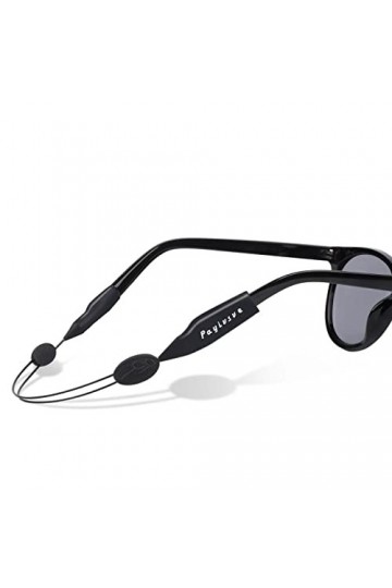 Payivsve Bracelet de lunettes de sport réglable pour femme, enfant, homme maintien sûr | Support de lunettes imperméable adap