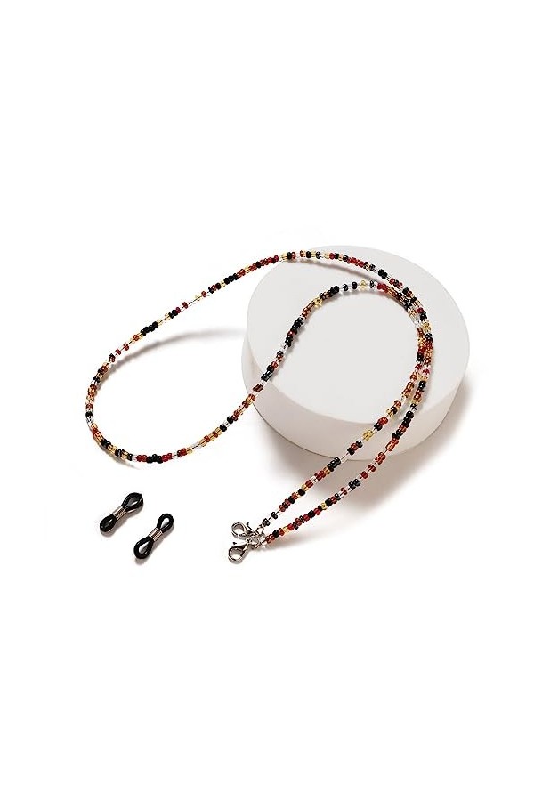 ZMREN 4 Pièces Chaînes de Lunettes Femmes Chaîne pour Lunettes Cordon Lunettes chaîne Lunettes de Soleil Lunettes chaîne Cou 