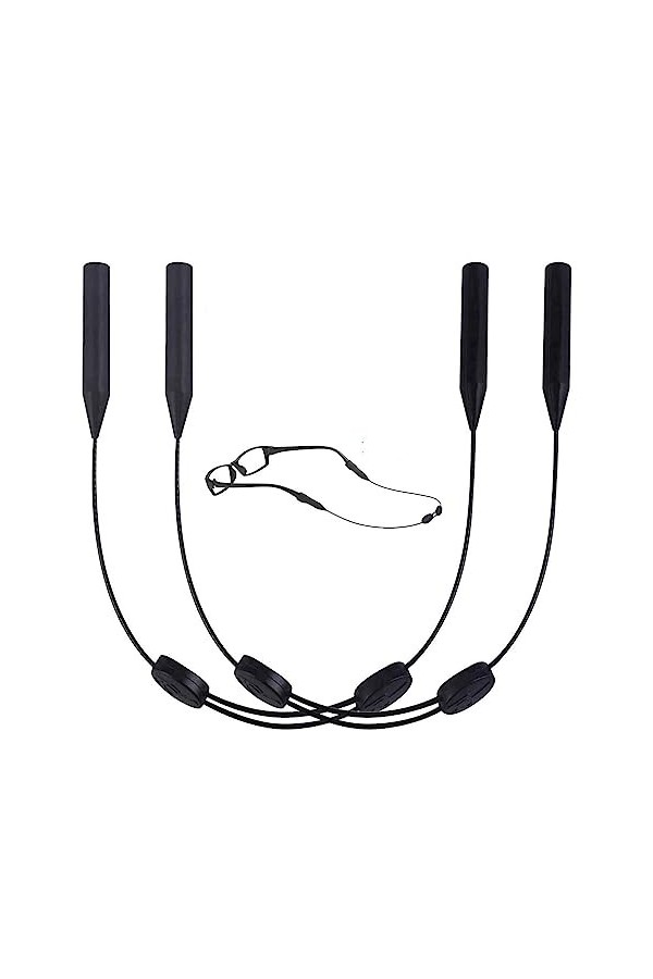 Cordon Lunette,Chaine Lunettes,2 Pièces Sangle de Lunettes,Retenue de Lunettes,Corde à Lunettes,Lunettes Chaine,Lunettes Fice