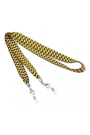 sourcing map Lunettes Titulaire Sangle Cordon, 26" Lunettes Soleil Ficelle Sangle Autour Cou Lunettes Chaîne Chapeau Sangle C