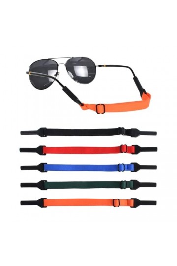 Naapesi 5 Couleurs Sangle de Lunettes Réglable, Cordons à Lunettes Sport pour Lunettes de Solei, Sangles de Lunettes Antidéra