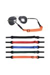 Naapesi 5 Couleurs Sangle de Lunettes Réglable, Cordons à Lunettes Sport pour Lunettes de Solei, Sangles de Lunettes Antidéra