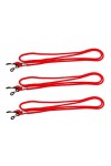 rainbow safety Lot de 3&nbsp;Cordons&nbsp;pour Lunettes de Lecture Sport Soleil RG003 SET Noir