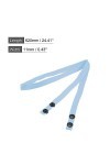 sourcing map Lunettes Support Sangle Cordon, 4Pcs 24" Lunettes Soleil Ficelle Sangle Autour Cou Lunettes Chaîne Chapeau Sangl