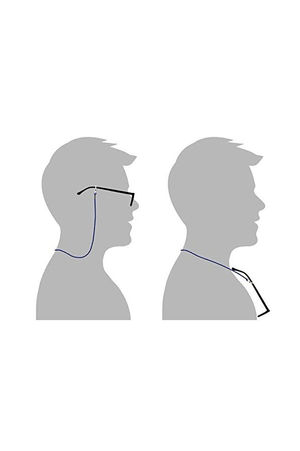 Edison & King Cordon à lunettes - pack de 7 mix 