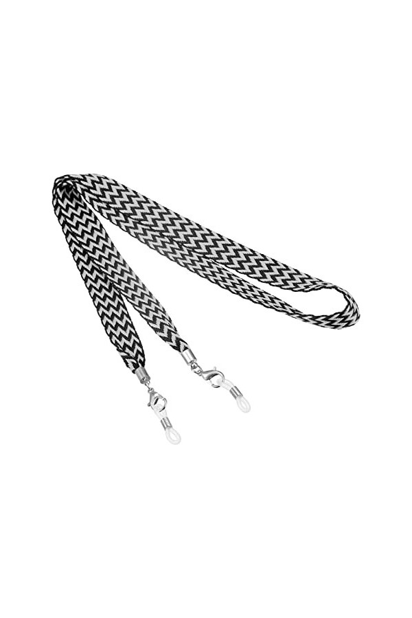 sourcing map Lunettes Titulaire Sangle Cordon, 26" Lunettes Soleil Ficelle Sangle Autour Cou Lunettes Chaîne Chapeau Sangle C