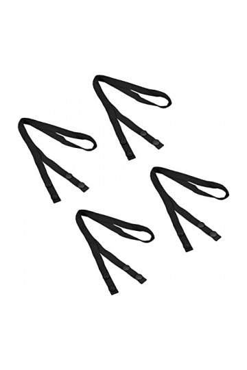 sourcing map Lunettes Support Sangle Cordon, 4Pcs 24" Lunettes Soleil Ficelle Sangle Autour Cou Lunettes Chaîne Chapeau Sangl