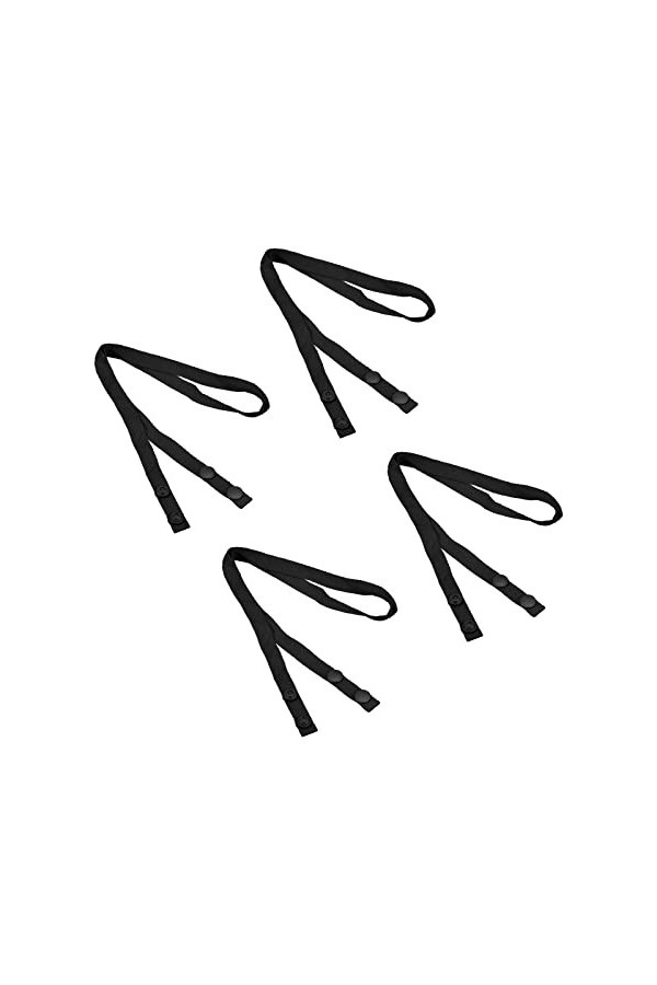 sourcing map Lunettes Support Sangle Cordon, 4Pcs 24" Lunettes Soleil Ficelle Sangle Autour Cou Lunettes Chaîne Chapeau Sangl