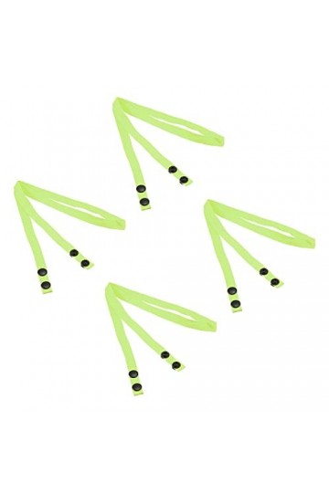 sourcing map Lunettes Support Sangle Cordon, 4Pcs 24" Lunettes Soleil Ficelle Sangle Autour Cou Lunettes Chaîne Chapeau Sangl