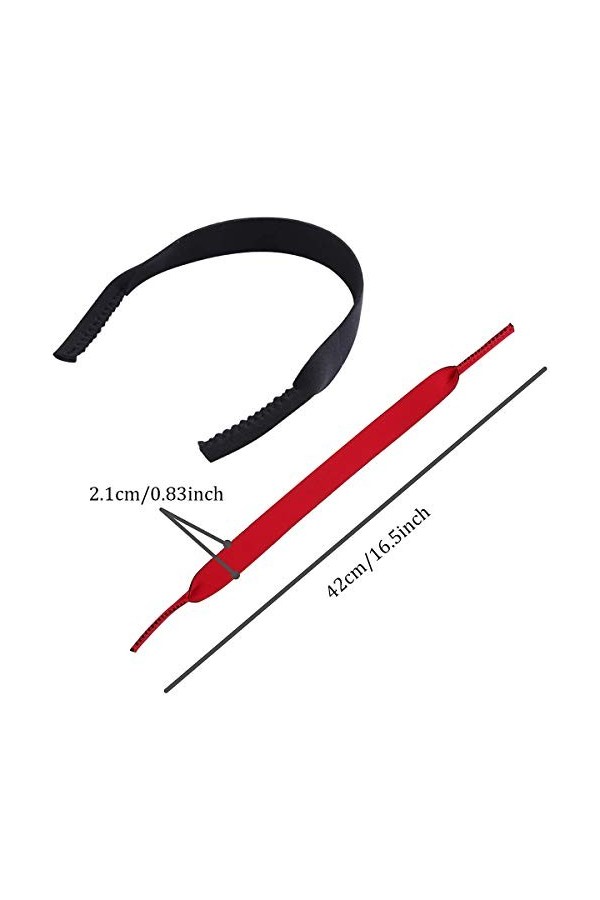 Liwein Chaîne de Lunettes,8 Pièces Sangle de Lunettes élastiques Néoprène Corde Tressée Cordon à Lunettes de Soleil pour Femm