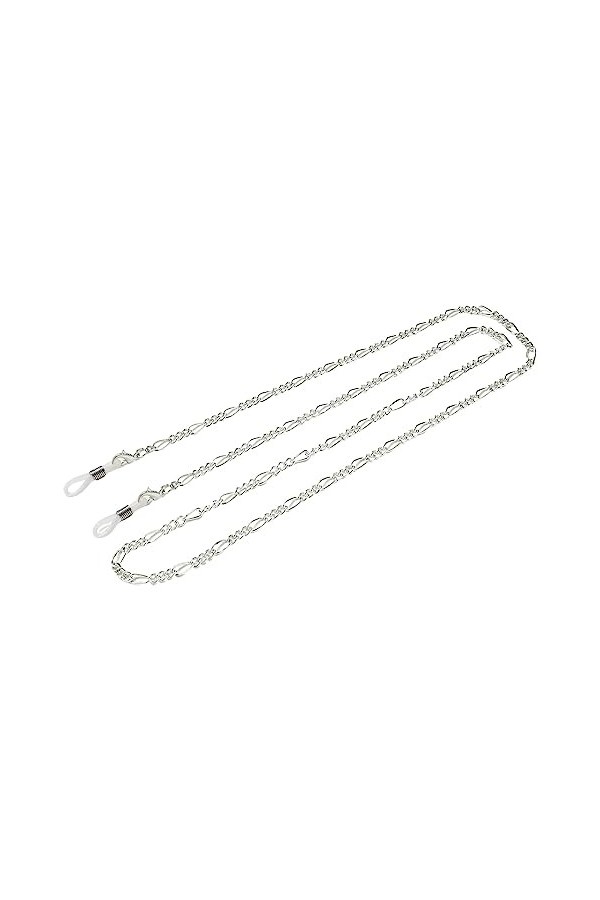 Clicitina Chaîne de lunettes de soleil, corde antidérapante, corde de cou, chaîne de lunettes de soleil simple, convient pour
